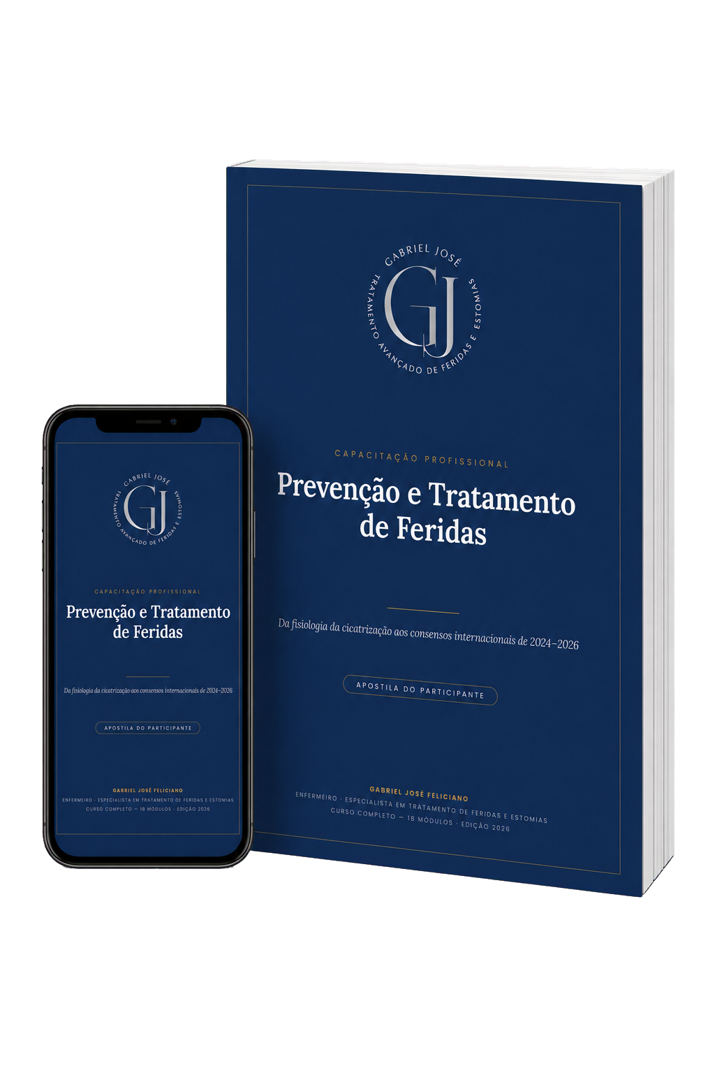 Apostila Prevenção e Tratamento de Feridas em versão digital e impressa